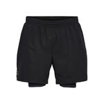 Newline Kleding Newline Dallas 2in1 Shorts Heren-Zwart