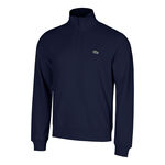 Lacoste High Neck Zip Up Fleece Sweatshirt
