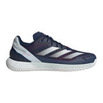 adidas Tennisschoenen adidas Defiant Speed 2 Gravelschoen Heren-Donkerblauw,Lichtblauw