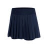 Love Pleated Rok Dames-donkerblauw