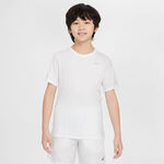 Nike Hardloopshirt Nike Dri-Fit  T-shirt Jongens-wit