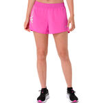 ASICS Hardloopshorts ASICS Metarun Split Hardloopshorts Dames-roze