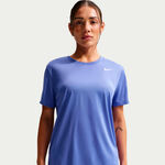 Nike Kleding Nike Dri-Fit Regular T-shirt Dames-blauw