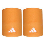 adidas Kleding adidas Zweetband Unisex-oranje, wit