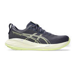ASICS Hardloopschoenen ASICS Gel-Cumulus 27 Neutrale Schoen Heren-Blaugrau,Geel
