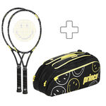 Prince Racketpakket Prince Beast 100 (280g) Smiley Edt.