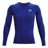 Heatgear Comp Longsleeve Heren-Blauw