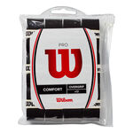 Wilson Overgrips Wilson Pro Overgrip Verpakking 12 Stuks-Zwart