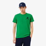 Lacoste Kleding Lacoste T-shirt & Cap Heren - groen