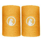 Quiet Please Tenniskleding Quiet Please Long Zweetband Verpakking 2 Stuks-Oranje