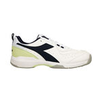 Diadora Tennisschoenen Diadora S. Challenge 5 SL Tennisschoen Tapijt Kinderen-Wit,Blauw