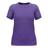 Essential Seamless Hardloopshirt Dames-Paars