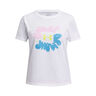 Bubble T-shirt Meisjes-Wit