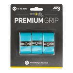 Tennis-Point Overgrips Tennis-Point Premium Grip Verpakking 3 Stuks-Blauw