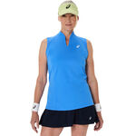 ASICS Tenniskleding ASICS Court Tanktop Dames-blauw