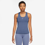 Nike Kleding Nike Dri-Fit Swoosh Tanktop Dames - blauw, wit