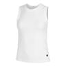 Ace Pocket Ribbed Tanktop Dames-Wit