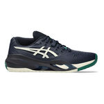 ASICS Tennisschoenen ASICS Gel-Resolution X Allcourt Schoen Heren-Donkerblauw,Crème