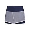 Efia Tech (2in1) Shorts Dames-Donkerblauw,Wit