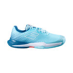 Babolat Tennisschoenen Babolat Mach 3 Gravelschoen Kinderen - lichtblauw, blauw