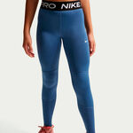 Nike Tight Nike Pro Shorts Meisjes-petrolblauw