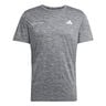 Own The Run Hardloopshirt Heren-Zwart,Donkergrijs