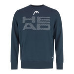 HEAD Kleding HEAD Rally Sweatshirt Heren - blauw, 