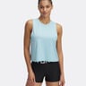 Vanish Energy Crop Tanktop Dames-Blauw