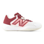 New Balance Tennisschoenen New Balance 696 Allcourt Schoen Dames-Wit,Rood