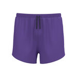 Odlo Kleding Odlo Zeroweight 3in Split Hardloopshorts Heren-Paars