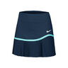Dri-Fit Advantage Pleated Rok Dames - donkerblauw, turkoois