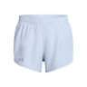 Fly By 3in Hardloopshorts Dames-Lichtblauw