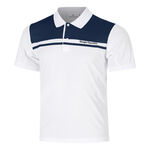 Sergio Tacchini Polo Sergio Tacchini Riflesso Polo Heren - wit, donkerblauw