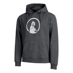 Quiet Please Kleding Quiet Please Endlessly Washed Out Loose Fit Sweater Met Capuchon Heren-Antraciet,Wit