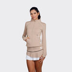BB by Belen Berbel Kleding BB by Belen Berbel Hina Trainingsjack Dames-beige