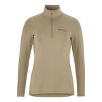 Craft Kleding Craft Core Gain Midlayer Hardloopshirt Dames-Zand