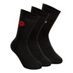 Lotto Kleding Lotto Tennissokken Verpakking 3 Stuks-Zwart