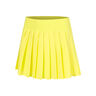 Love Pleated Rok Dames - geel, wit