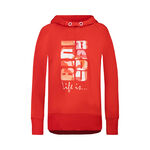BIDI BADU Kleding BIDI BADU Amna Lifestyle Sweater Met Capuchon Meisjes-Rood