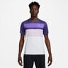 Court Dri-Fit Advantage Print T-shirt Heren-Wit,Paars