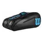 Wilson Tennistassen Wilson Elite Rackettas 15 Stuks Special Edition-Zwart,Blauw
