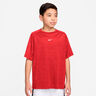 Dri-FIT Multi Heather T-shirt Kinderen-donkerrood