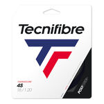 Tecnifibre Tecnifibre Black Code 4S 12m Set Snaren-Zwart