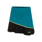 Endless Kleding Endless Curve Rok Dames-Petrolblauw
