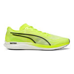 Puma Hardloopschoenen Puma Propio Nitro Wedstrijdschoen Dames-Geel,Zwart