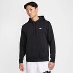 Nike Kleding Nike Club Sweater Met Capuchon Heren-Zwart