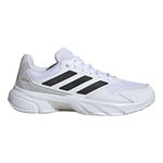 adidas Tennisschoenen adidas CourtJam Control 3 Allcourt Schoen Heren-Wit,Zwart