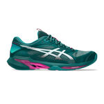 ASICS Allcourt schoen ASICS Solution Speed FF 4 Allcourt schoen Heren - petrolblauw, roze