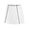 Colorblock Flounce Rok Dames-Wit