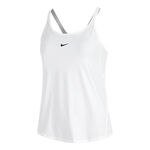 Nike Kleding Nike One Dri-FIT Strappy Tanktop Dames-Wit